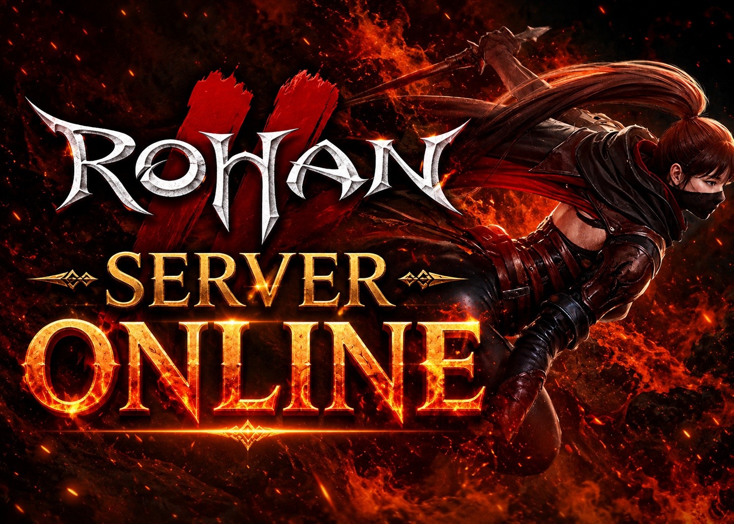 Rohan Server Online fantasy warrior artwork